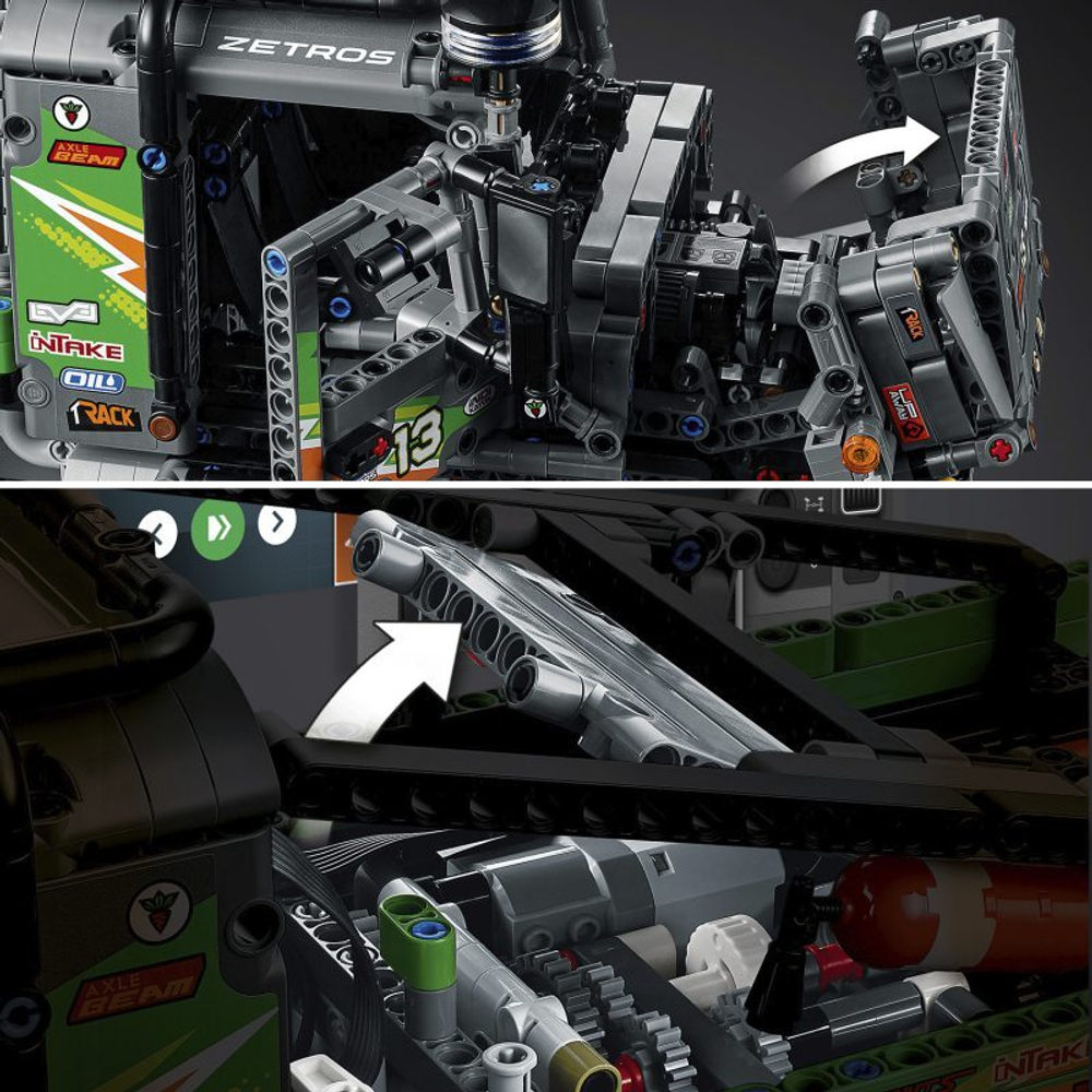 LEGO Technic - Грузовик Mercedes-Benz Zetros 4WD 42129