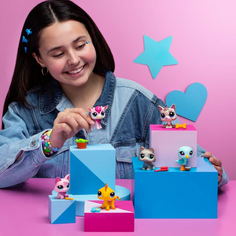Littlest Pet Shop - Животное № 85 Обезьянка Коллекционная фигурка LPS00522 85