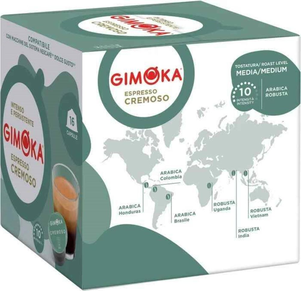 Кофе в капсулах Dolce Gusto Gimoka Espresso Cremoso 16 шт