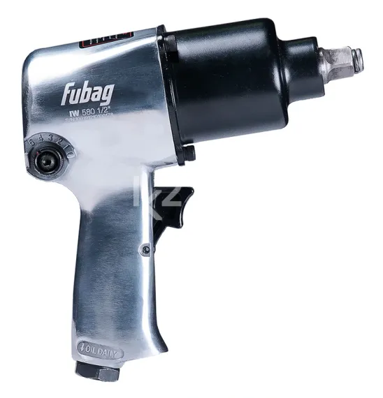 Пневмогайковерт Fubag IW 580 1/2 дюйма с набором головок