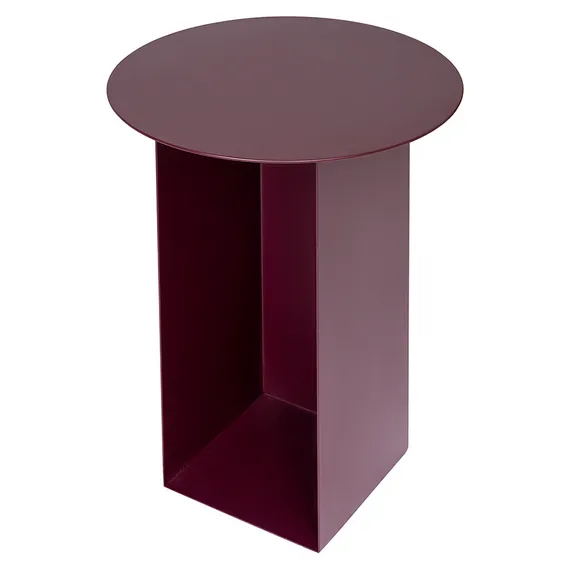 Столик журнальный Silje, Ø38х50 см, сливовый