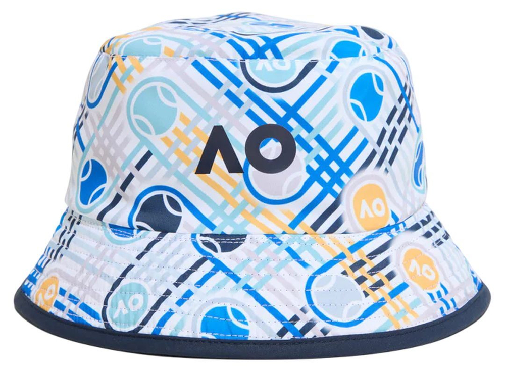 Теннисная кепка Australian Open Geometric Pattern Bucket - разноцветный