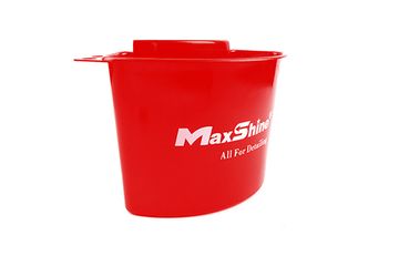 MaxShine Навесной органайзер для ведра , красный