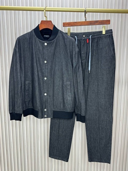 Джинсовый костюм Kiton