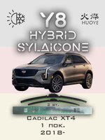Щетки стеклоочистителя HUOYE Y8 600/500 мм на Cadilac XT4 | Hook/J-Hook