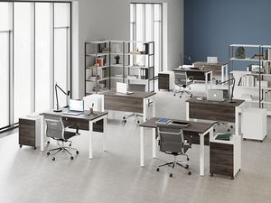 Офисная мебель на металлокаркасе