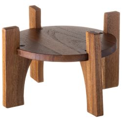 ДИСПЕНСЕР ДЛЯ НАПИТКОВ FLORA GREEN 3,5 Л НА ДЕРЕВЯННОЙ ПОДСТАВКЕ (АКАЦИЯ)