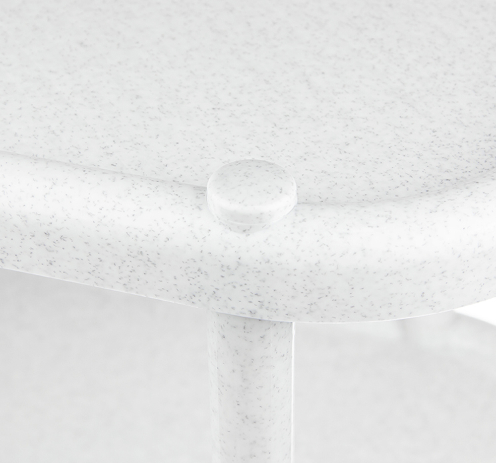 Полка овальная (4 секции) на колесах М2717