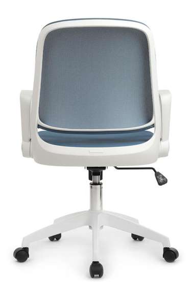 Кресло W-158 Белый Пластик/Синий