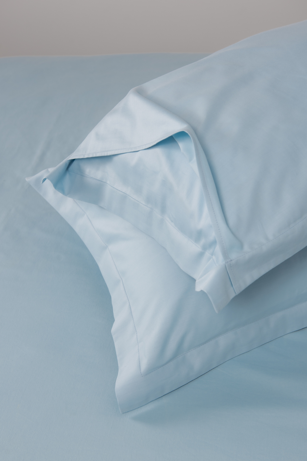 BLOOM Оксфорд Комплект постельного белья, сатин голубой