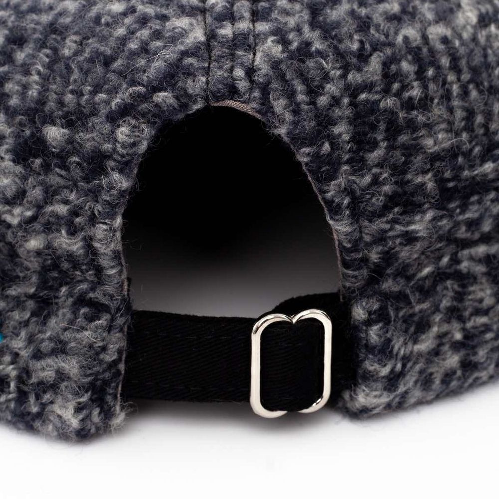 Докер Якорь Портовой пальтовый волнистый серо-темно-синий