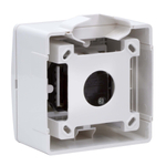 Коробка в сборе с силовой розеткой, белая DKC