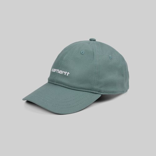 Кепка Carhartt WIP Canvas Script Cap артикул:I028876_wax - купить в магазине Дайс
