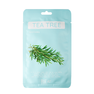 YU.R ME Тканевая маска для лица с экстрактом чайного дерева | Yu.r Me Tea Tree Sheet Mask
