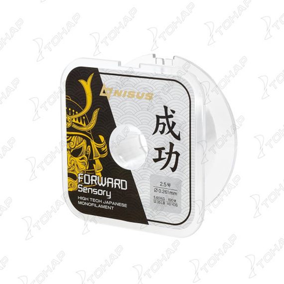 Леска FORWARD Sensory 0,261mm/100m Nylon Transparent (N-FS-0261-100) Nisus