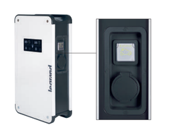 Металлическая однофазная зарядная станция Legrand Green'up Premium, 7.4 кВт, 32 А, для 2 автомобилей (0 590 44)