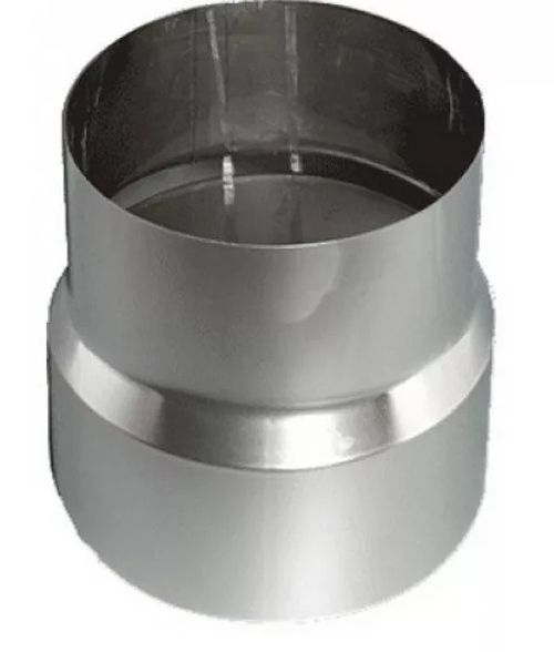 РОЗАН переходник Д110*120 (1,0) нерж мат