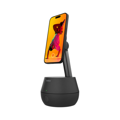 Зарядная станция MagSafe с функцией слежения Belkin Stage Auto-Tracking Stand Pro with DockKit для iPhone (MMA008, EU) Беспроводная зарядка: Qi 15 Вт. Проводная зарядка: нет