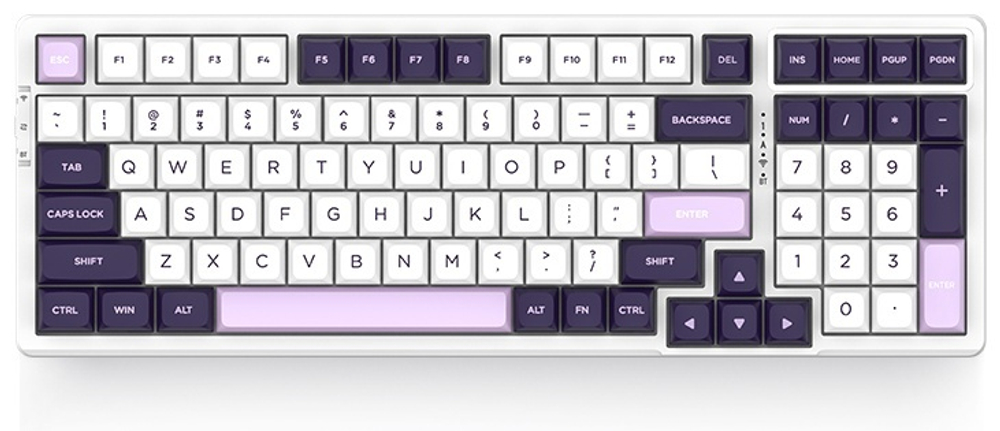 Клавиатура VGN V98Pro V2 Steam Wave Pro фиолетовый