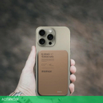 Портативное зарядное устройство Momax IP117A Q.Mag X1 Sandstone (IP117AL2)
