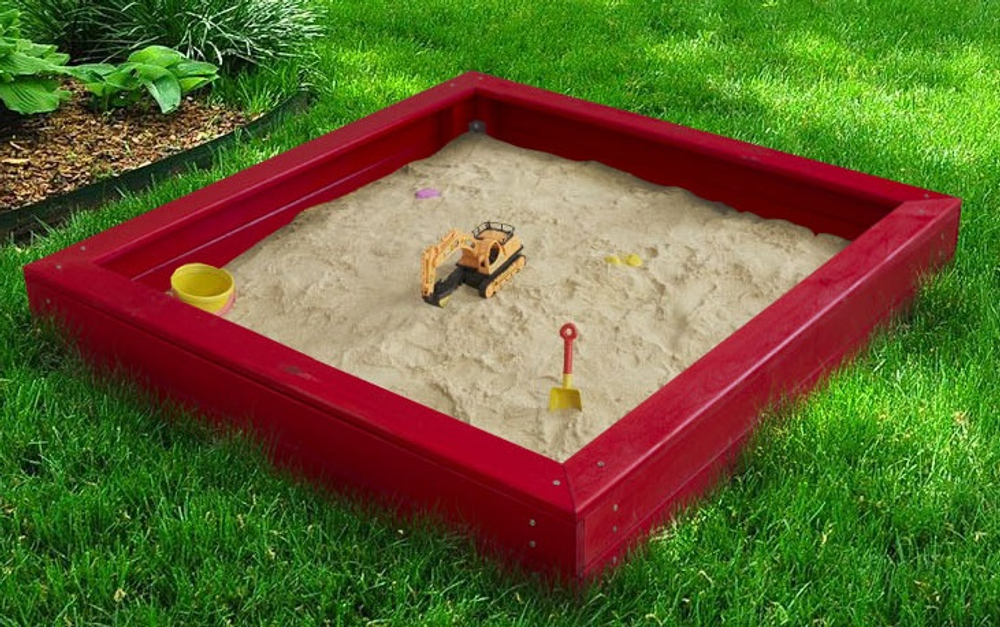 Детская песочница Р903 красный