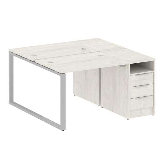 Метал Систем Рабочая станция с тумбой на О-образном м/к БО.РС-СТП-2.1