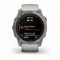 Garmin Fenix 7X Pro Sapphire Solar – титановый корпус, серо-оранжевый ремешок