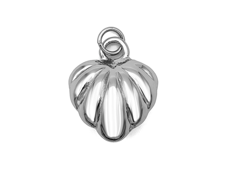 Подвеска "Сердце-Ракушка", 18,5мм