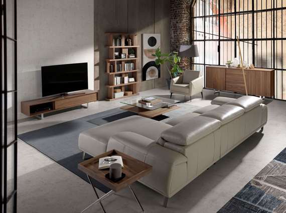 Кресло 5094/KF-A051-M5652 кожаное с черными стальными ножками