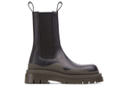 Bottega Veneta Tire Boot High Black Camping