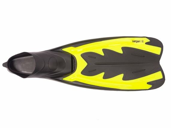 Ласты с закрытой пяткой Sargan Риф Yellow Желтые