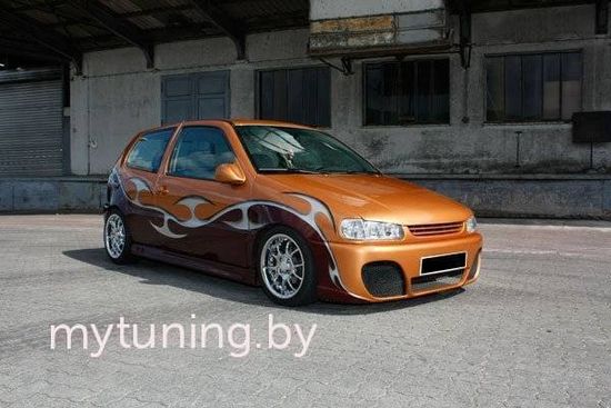Передний бампер ST-3 VW Polo 3 6N