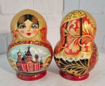 Матрешка "Санкт-Петербург" 5 мест