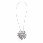 Колье в виде цветка Ester Bijoux Маргаритки LF004A-S BW