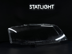 Правое стекло фары Audi A6 C5 1997-2001