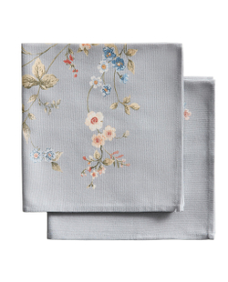 Zara Home столовая салфетка из хлопка, цветочный мотив, 45 45 см (комплект 2 шт.) · 6214/022