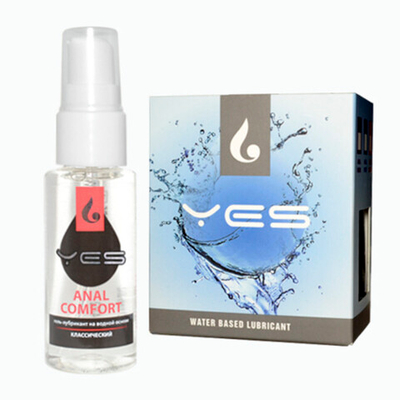 Анальный лубрикант на водной основе YES Anal Comfort 30 мл (Цвет: прозрачный)