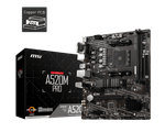 Материнская плата MSI A520M PRO AM4 2xDDR4 4xSATA3 RAID M.2 VGA HDMI DP ARGB header mATX