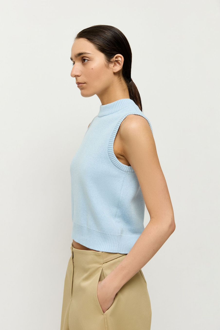 Жилет-майка из хлопка