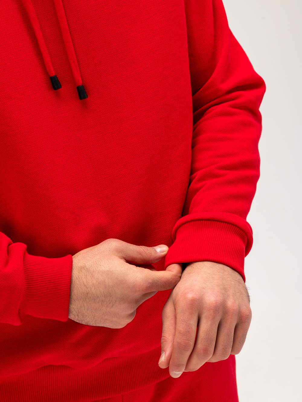 Костюм мужской спортивный теплый. Красный