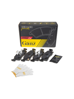 Колодки передние PRO-Line Ceramic CHEVROLET Cobalt GANZ GIJ09424C