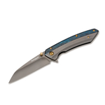 BK01RY288 Cobalt - нож складной, 440A, двухцветная металл.рукоять