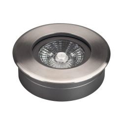 Светильник ART-GROUND-SLIM-R130-9W Warm3000 (SL, 30 deg, 24V) (Arlight, IP67 Металл, 3 года) 038165
