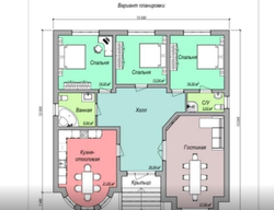 Проект Дома 106,73 кв. м К-109