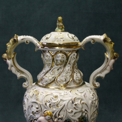 Винтаж: Ваза Capodimonte