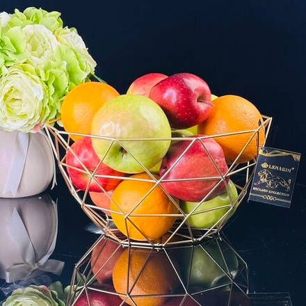 Lenardi 401-062 Фруктовница/конфетница 27см (х48)Металл