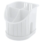 Сушилка для столовых приборов Verona 160х128 мм 4х-секционная (белый)