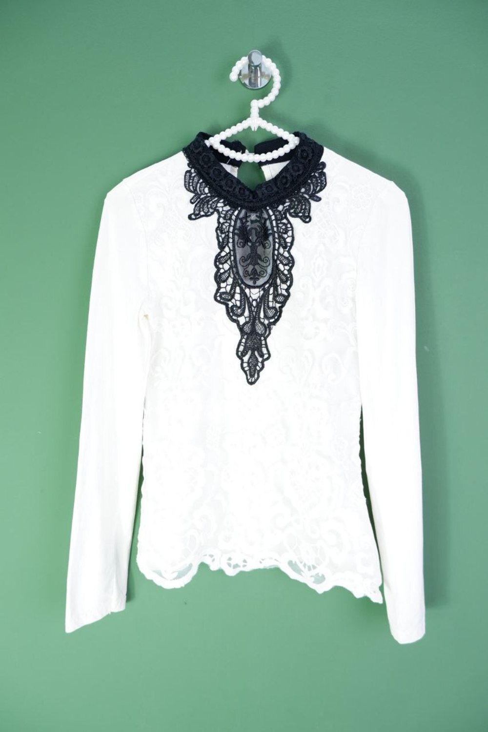 Блузка кружевная романтичная 40 размер
