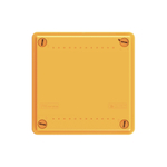 Коробка пластиковая FS с гладкими стенками и клеммниками, IP56, 100х100х50 мм, 4р, 450V, 6A, 4 мм2