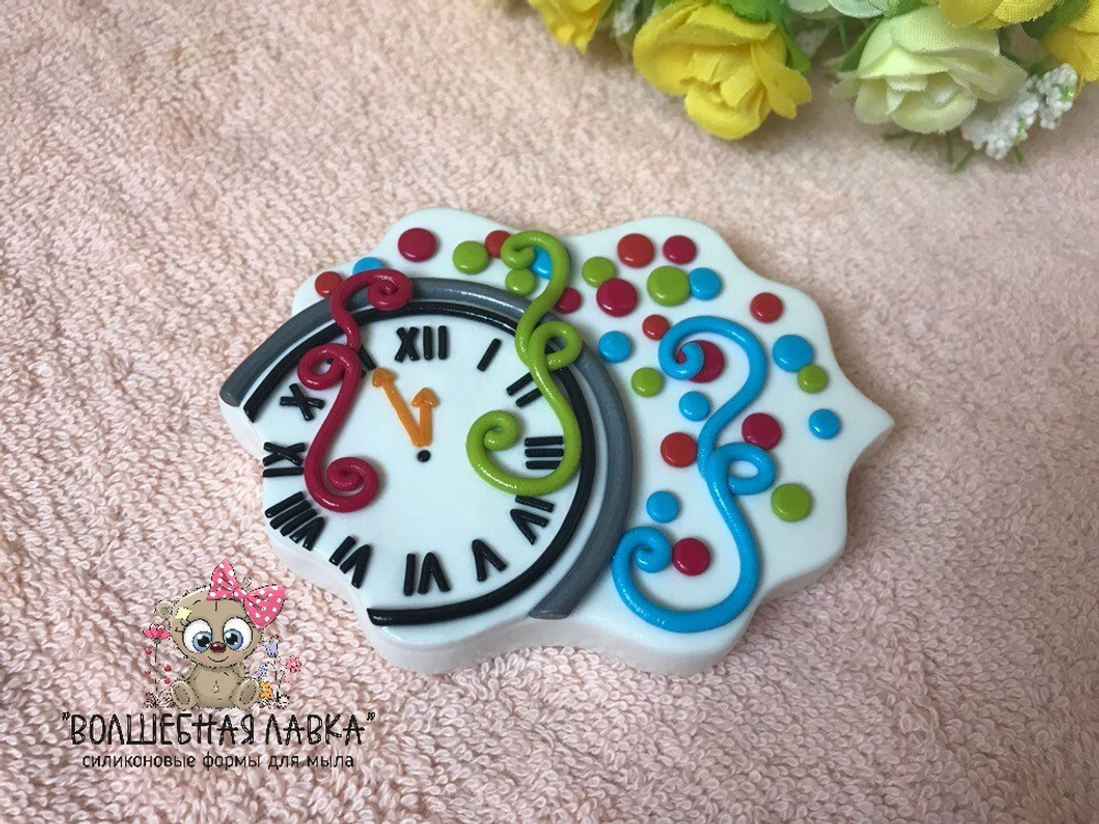 Силиконовая форма Бой курантов